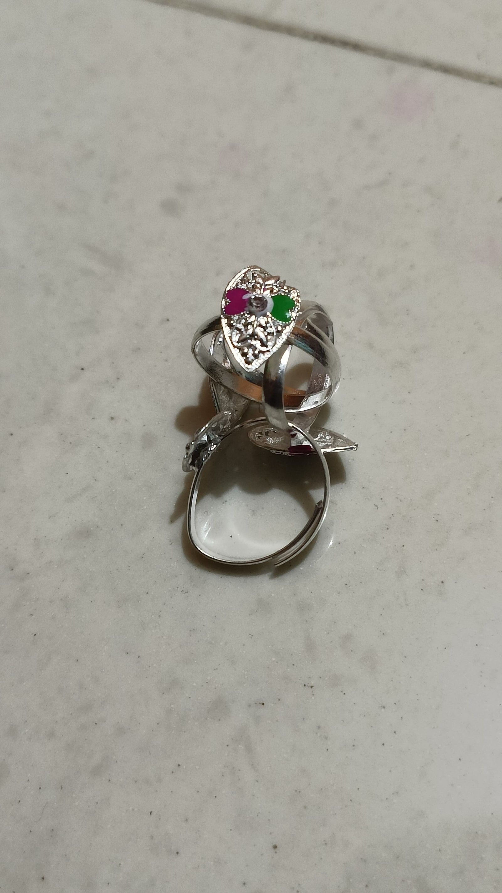 Adjustable Brass Women's Toe Ring (Pair of 4 Pieces) 